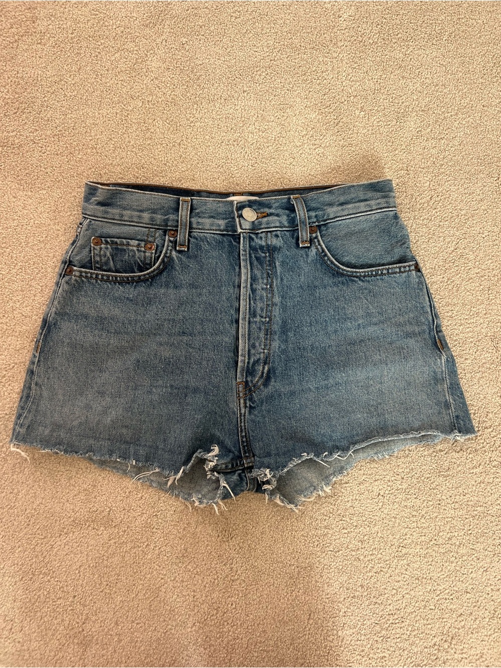 Redone Originals Classic High-Waist Cutoffs